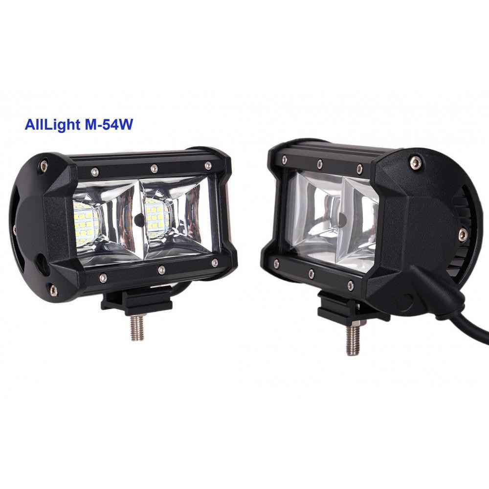 Світлодіодна фара AllLight M-54W 3030 дальній 9-30V Харків - фото 2