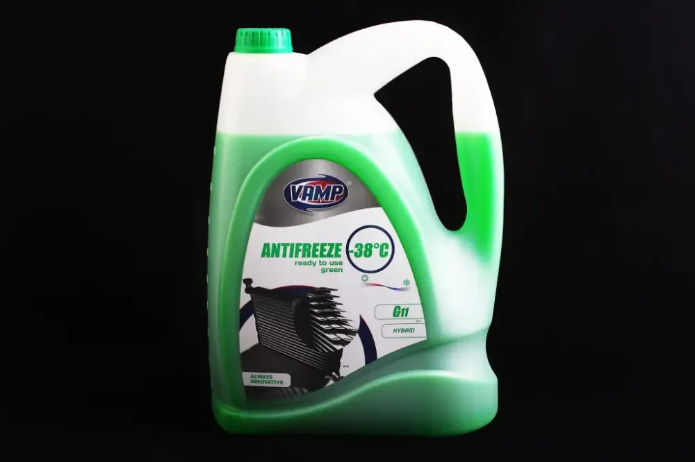 Жидкость охлаждающая антифриз зеленый -38° ВАМП 10.06 кг Винница - изображение 1