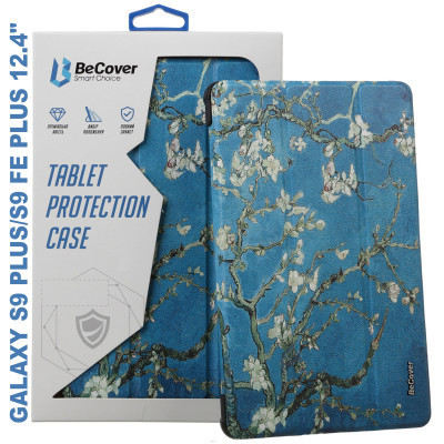Чехол для планшета BeCover Smart Case Samsung Tab S9 Plus (SM-X810/SM-X816)/S9 FE Plus (SM-X610/SM-X616) 12.4" Spring (710383) Винница - изображение 1