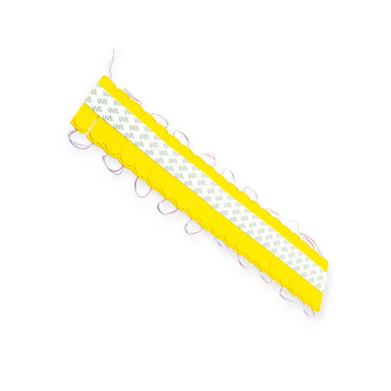 Модуль светодиодный 12V Желтый 6 SMD 2835 1, 2W 6D линза (20шт) Мукачево - изображение 1