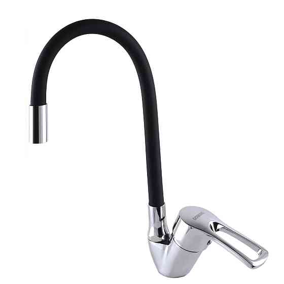 Смеситель для кухни DOMINO SIRIUS DSV-203SLR-Black (000020088) Киев