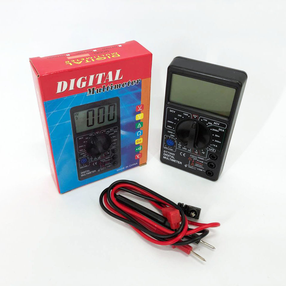 Мультиметр для измерения электрических параметров цифровой Digital Tech DT700D, Мультиметры OP-151 для работы Киев - изображение 4