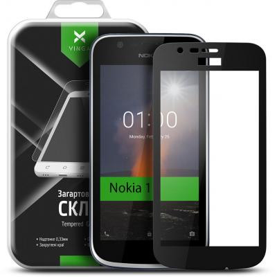 Скло захисне Vinga для Nokia 1 Black (VTPGS-N1B) Вінниця - фото 1
