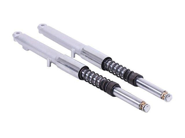 Амортизатор передній на мопед Дельта, діаметр 25 мм, пара Мукачево - фото 1