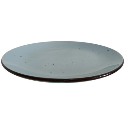 Тарілка Limited Edition Terra 20 см Десертна Блакитна (YF6002-2) Вінниця - фото 2