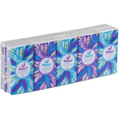 Серветки косметичні Parus 2 шари 10 шт. х 10 пачок (4820044170110) Вінниця