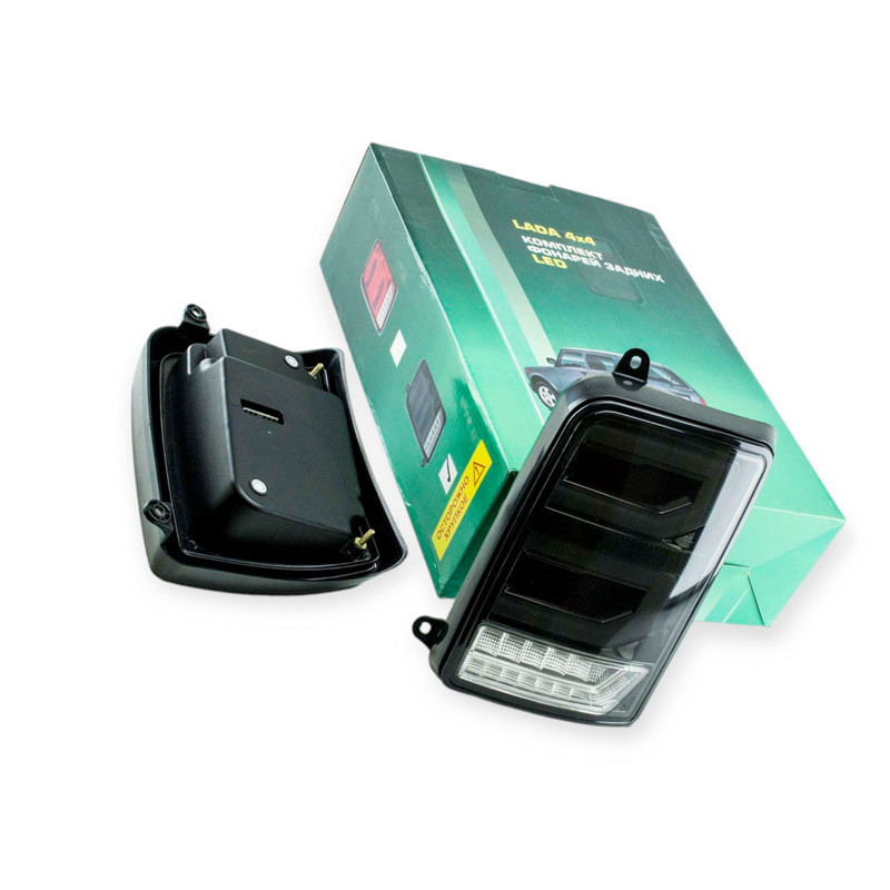 Ліхтар задн. LED сірі тюнінг (пара) 21213-Тайга Мукачево - фото 1