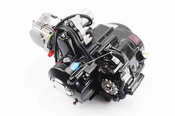 Двигун мопедний в зборі 125куб (Active) - "автомат", чорний Київ