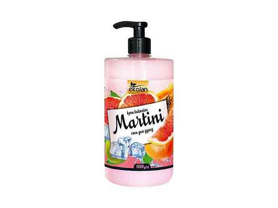 Гель-крем для душа 1л коктейль Martini ТМ EKOLAN Киев