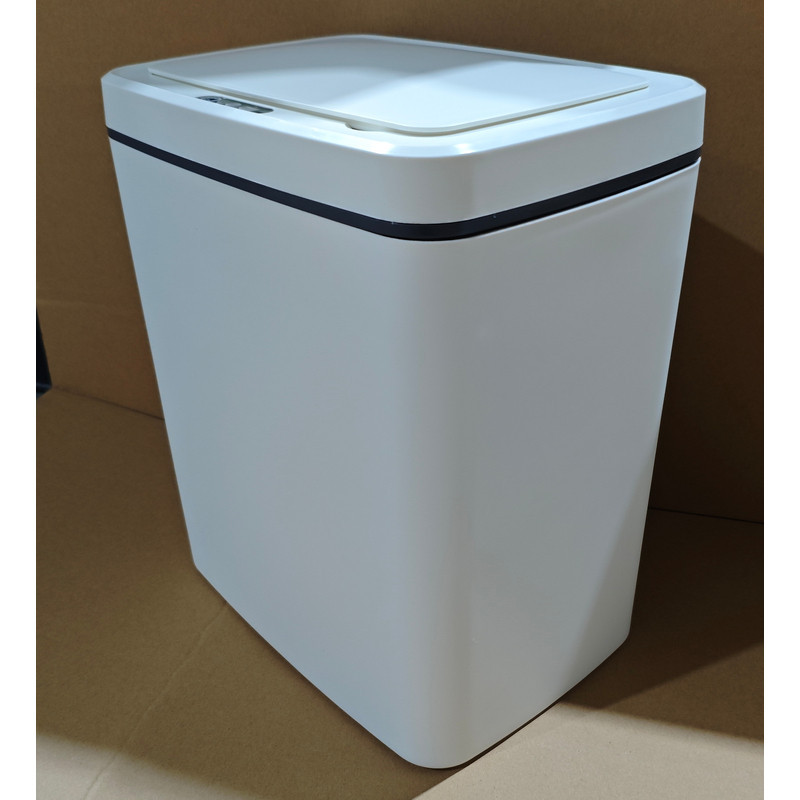 Мусорное ведро сенсорное прямоугольное Mixxus WAVE-TC0110 White 10 л цвет белый (MI7073) Харьков - изображение 3