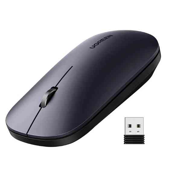 Миша UGREEN MU001 Portable Wireless Mouse  (Black) (UGR-90372) Киев