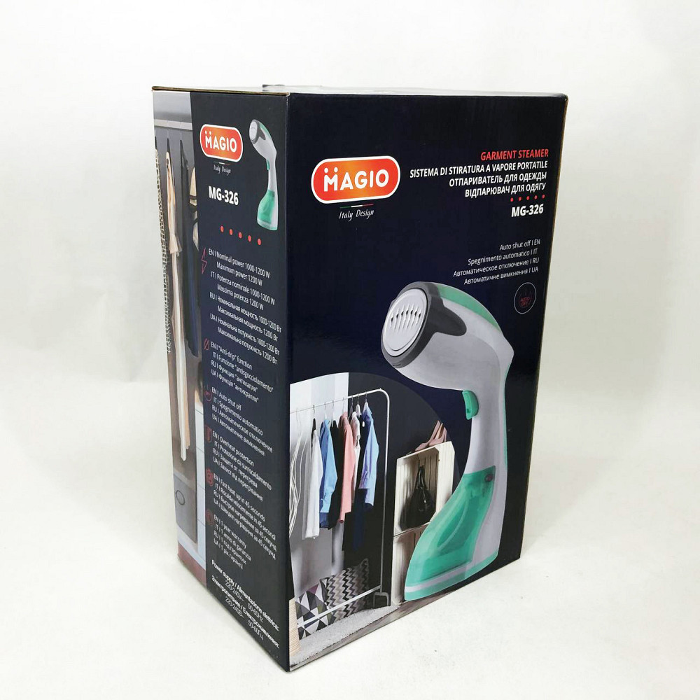 Ручний портативний електричний відпарювач MAGIO, Пароочисники для штор, Праска парова для різного одягу GK-94 Львів - фото 12