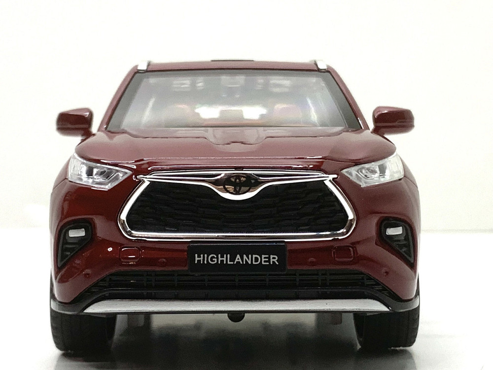 Машина Автосвит Toyota Highlander инерционная открываются двери капот багажник 21см Бордовий (AP-2024) Чернігів - фото 9