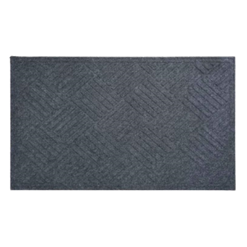 Килимок побутовий текстиль 75*45*0,5см К-502-1 сірий ДУБНО Житомир