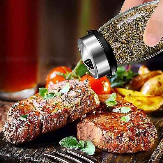 Набір баночок для спецій 6шт на підставці Spice carousel / Органайзер для спецій / Комплект баночок Київ