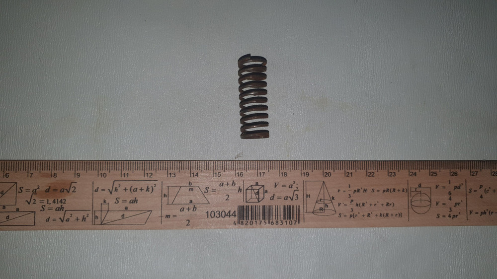 Пружина стиснення 13х34х1.25 мм. СССР. Харків - фото 2