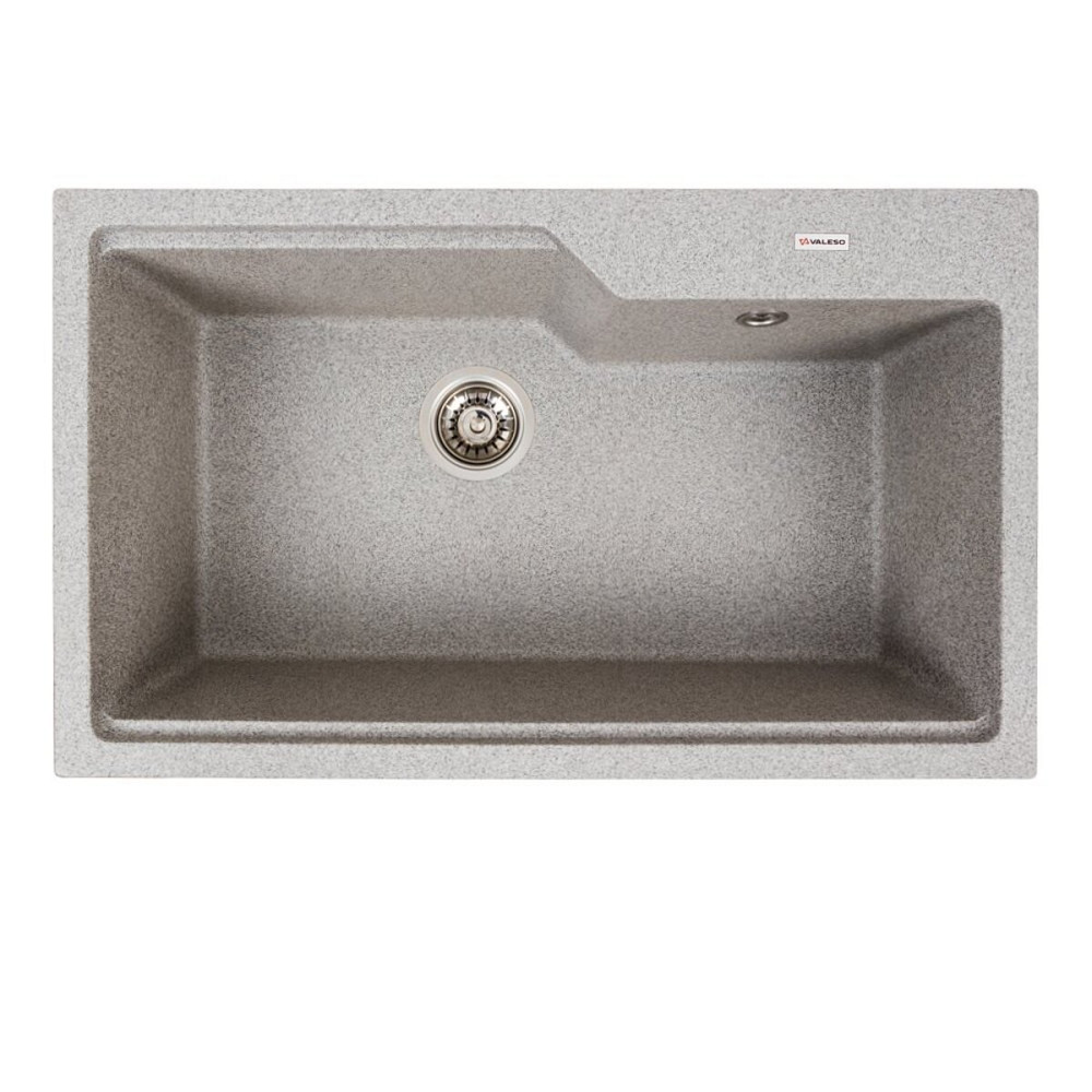 VALESO Гранітна мийка для кухні VALESO NIKA 7545 матова Сіра Киев - изображение 1