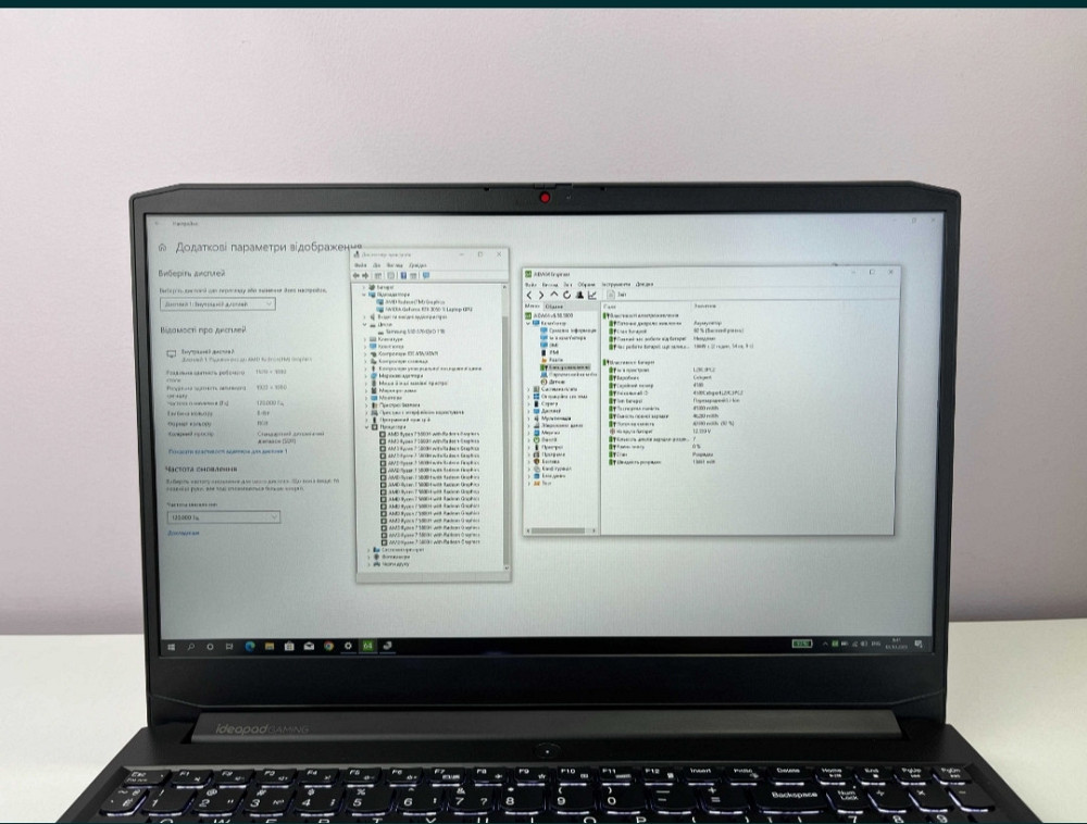 Lenovo Ryzen 7 5800H RTX 3050Ti 4Gb 120Hz SSD 1Tb RAM 16Gb. Киев - изображение 8