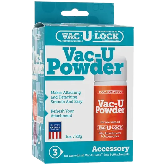 Пудра для кріплення Vac-U-Lock Doc Johnson Vac-U Powder Львів