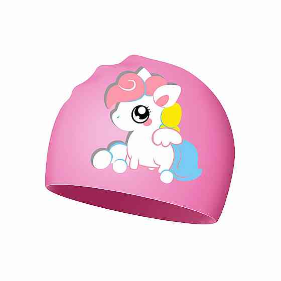 Дитяча Шапочка для плавання Renvo Lima Pony JR Рожевий OSFM (1SC520-05) Киев
