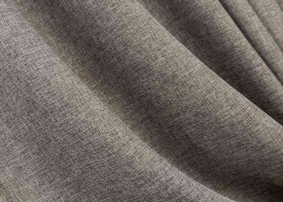 Комплект штор VR-Textil Лен Мешковина 100х270 2шт и Тюль 300х270 1769ш-115т Серый с белым 71-029/1 Киев