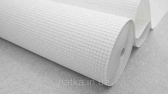 Обои под покраску виниловые на флизелине  Sintra Paint by 1.06x25 м под рогожку структурные белые 677902 Киев