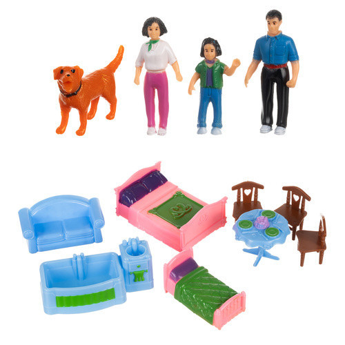 Детский кукольный дом с 6 комнатами и мебелью Iso Trade (26689) Нововолынск - изображение 8