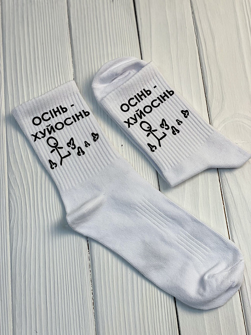 Шкарпетки "Осінь-хуйосінь" Чернівці - фото 3
