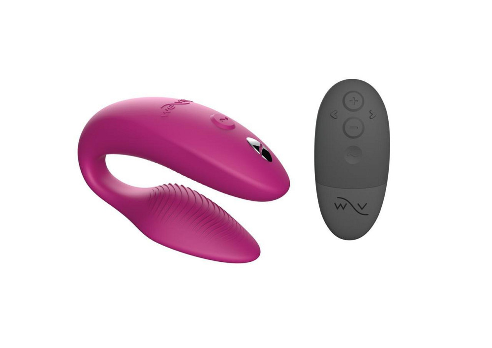 Смарт-вібратор для пар We-Vibe Sync 2 Rose, 10 віброрежимів, пульт ДК Sex Aura Київ - фото 2
