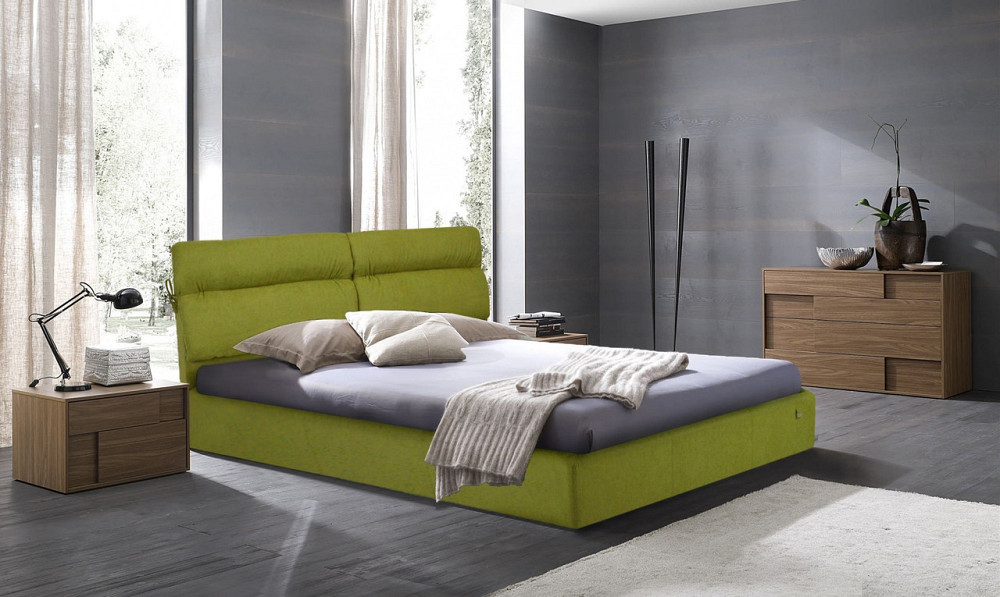 Кровать Edinburgh VIP 120 х 190 см Missoni 017 С дополнительной металлической цельносварной рамой Синий Днепр - изображение 17