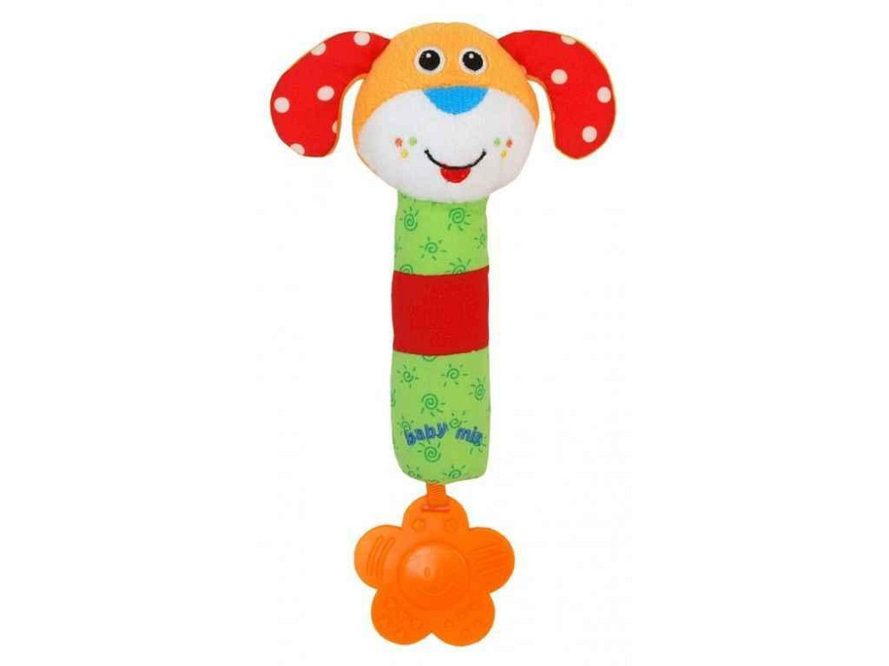 Игрушка для руки плюшевая TE-8377B-26D Собачка ТМ BABY MIX Киев - изображение 1