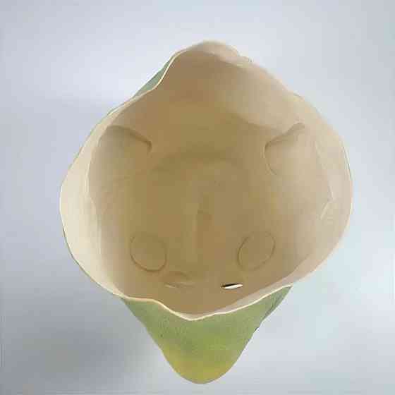 Маска рыбы RESTEQ — резиновая маска Человека-Рыбы с отверстием для рта, зеленая, универсальный размер Киев