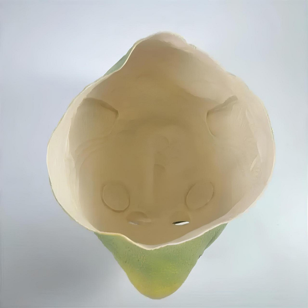 Маска рыбы RESTEQ — резиновая маска Человека-Рыбы с отверстием для рта, зеленая, универсальный размер Киев - изображение 3