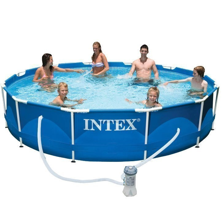 Каркасний басейн Intex 28212 366 х 76 см с фільтр-насосм Київ - фото 1