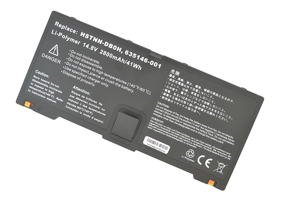 Аккумулятор для ноутбука HP Compaq HSTNN-DB0H ProBook 5330M 14.8V Black 2800mAh OEM Винница - изображение 5