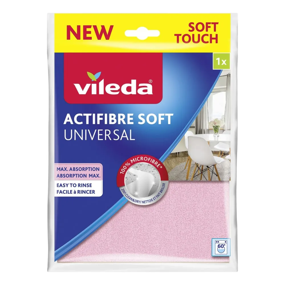 Салфетка Актіфайбер Cофт (Actifibre Soft) Vileda, 1 шт. Киев - изображение 1