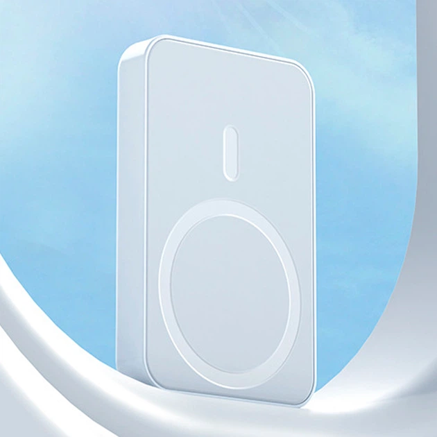 Повербанк MagSafe mini 5000 мАч 20Вт Power Bank беспроводной USB Type-C Черный Киев - изображение 3