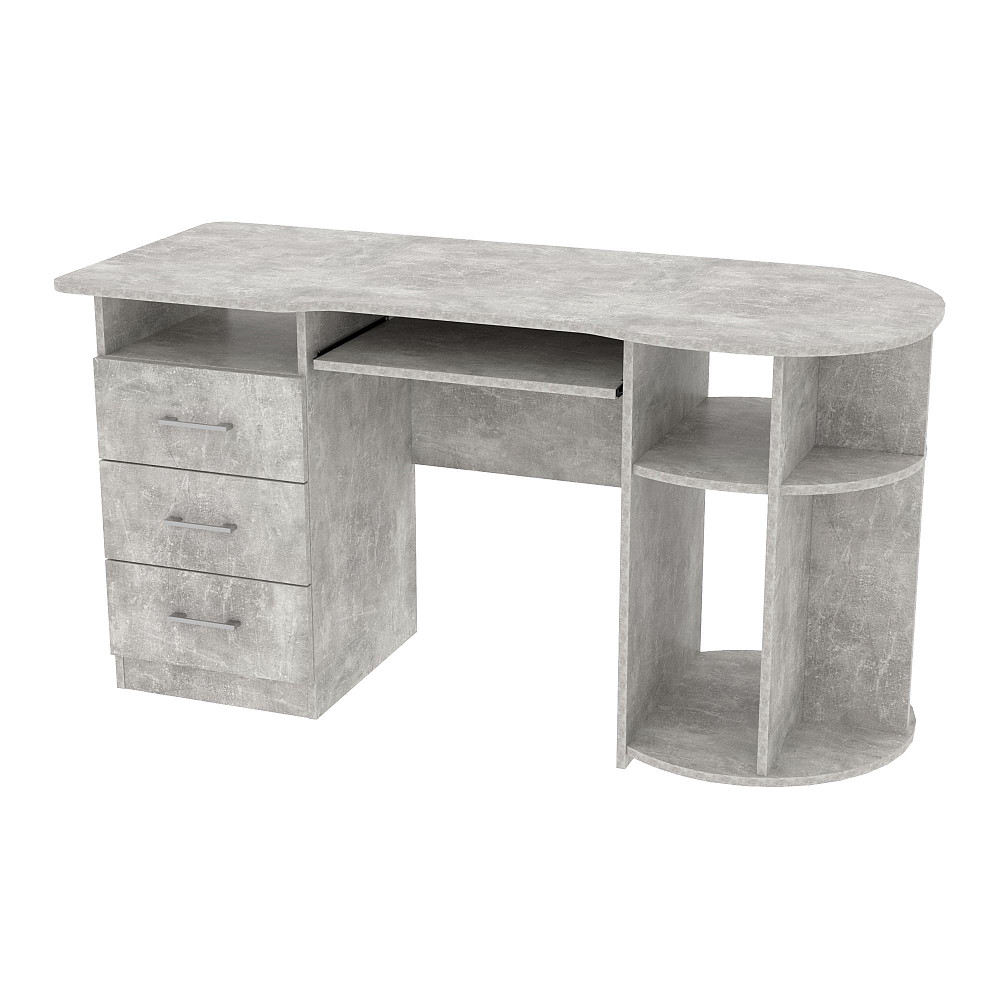 Стол письменный СКП-2 №11, Бетон, 1300/600/760 Львов - изображение 1