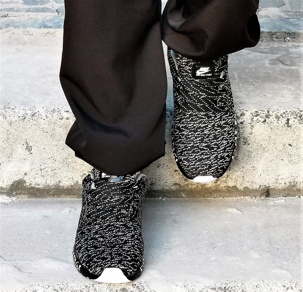 Кросівки Nike Сірі Чоловічі Найк Чорні Ткани (розміри: 41,42,43,44,45) Дніпро - фото 9