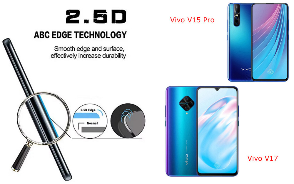 Защитное стекло ArmorGlass для Vivo V15 Pro, vivo V17 – устойчивое к царапинам и ударам Киев - изображение 2