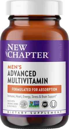 Вітаміни для чоловіків New Chapter Men's Advanced Multivitamin 48 таб Київ