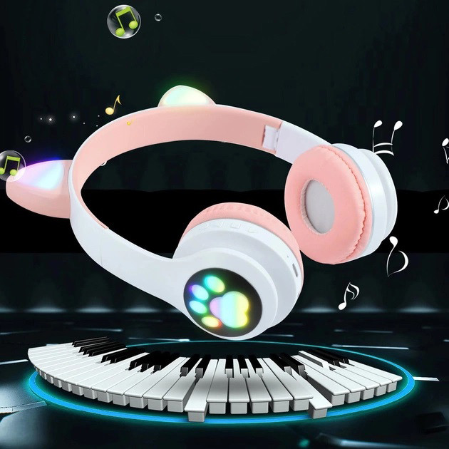 Дитячі бездротові навушники з вушками навушники Cat Дитячі з тваринними вушками XF-30 Львів - фото 18