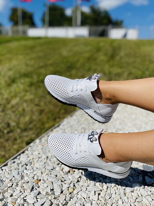 VLADEKS Кросівки жіночі VLADEKS 1086 білі (весна-літо, шкіра натуральна) (4070) Коломыя - изображение 3