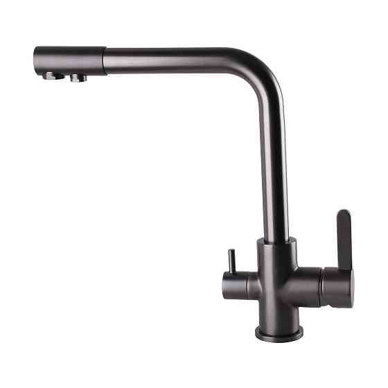 Змішувач для кухні під осмос Globus Lux LAZER GLLR-0444-11-GRAPHITE Тернополь