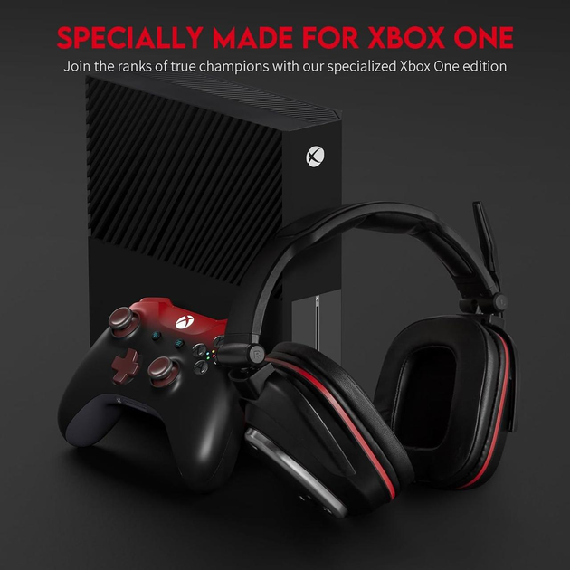 Бездротові ігрові навушники HUHD HW K5 для Xbox One/Series X/S: 2.4ГГц, HI-FI звук, мікрофон з шумозаглушенням Київ - фото 2