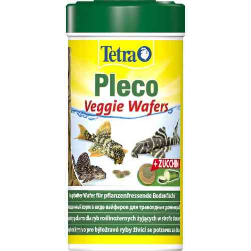 Корм Tetra Pleco Veggie Wafers для травоядных донных рыбок пластинки 110 г/250 мл Киев