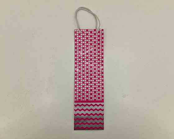 Пакет паперовий подарунковий під пляшку 12/9/36 (артBUT-65) (12 шт.) Харків