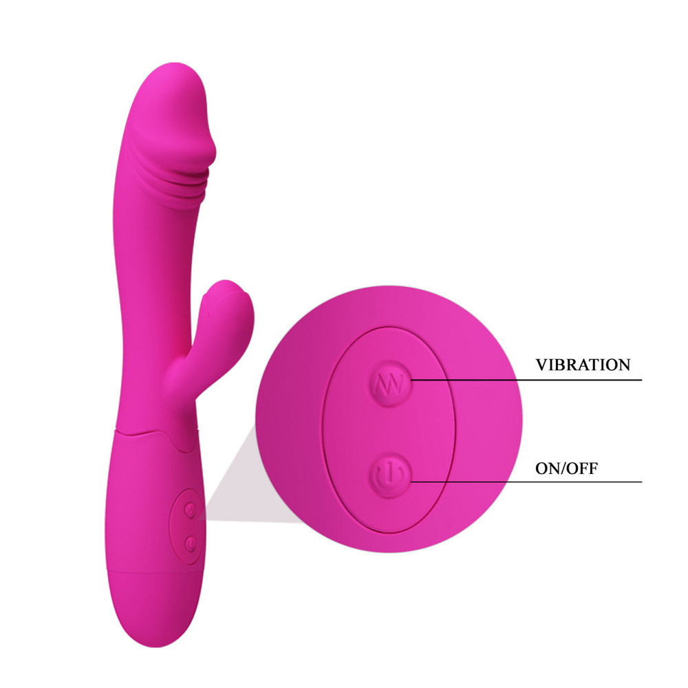 Вібратор - Pretty Love Snappy Vibrator Pink Sex Aura Київ - фото 7