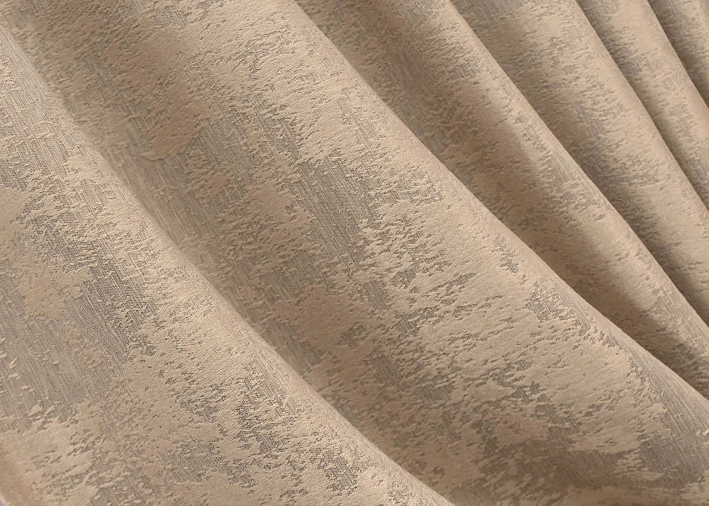 Комплект готових штор VR-Textil Жакард Sultan YL № 1699ш Темно-бежевий 100х270 см 2 шт (31-744) Київ - фото 6
