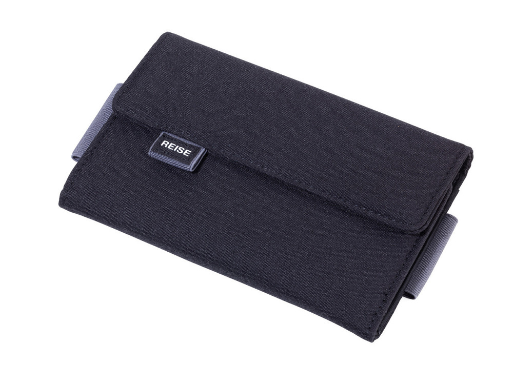 Органайзер для проездных документов Troika Reiseburo с магнитным замком (Черно-серый) Киев - изображение 7